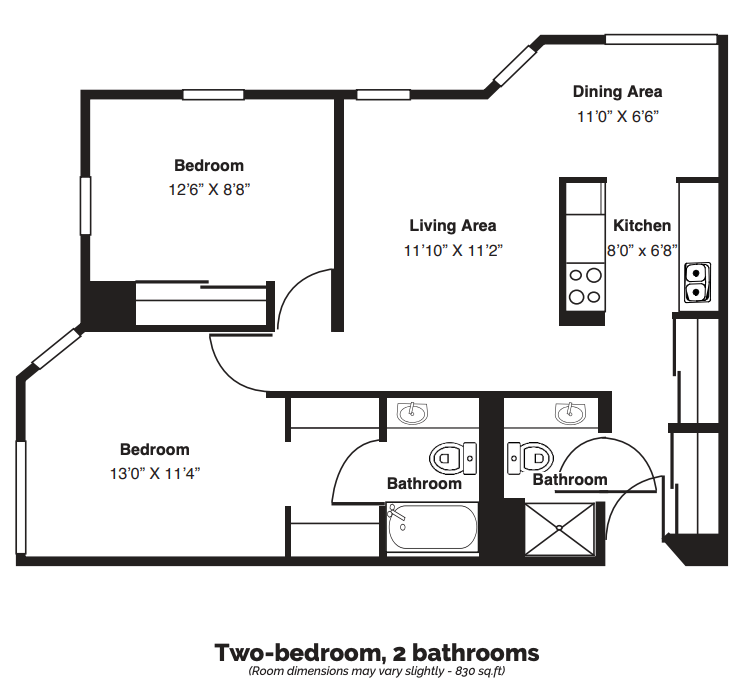 AV two bedroom apartment