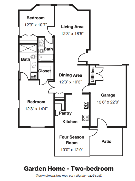 FV Two Bedroom Garden