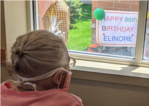 Resident Elinore turns 96! 
