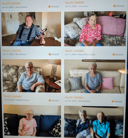 Residents using One Day app