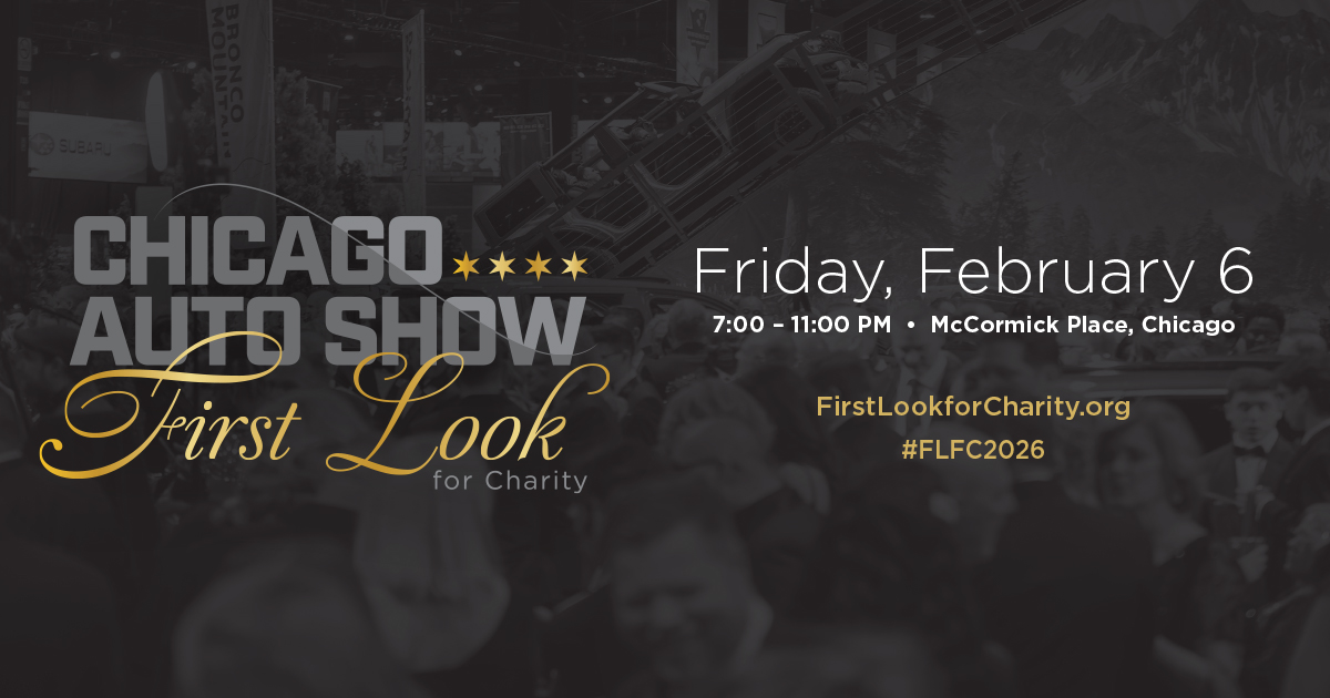 Chicago auto show poster 2026