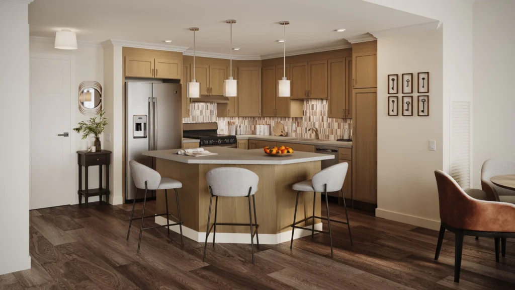 Village at Victory Lakes dining room