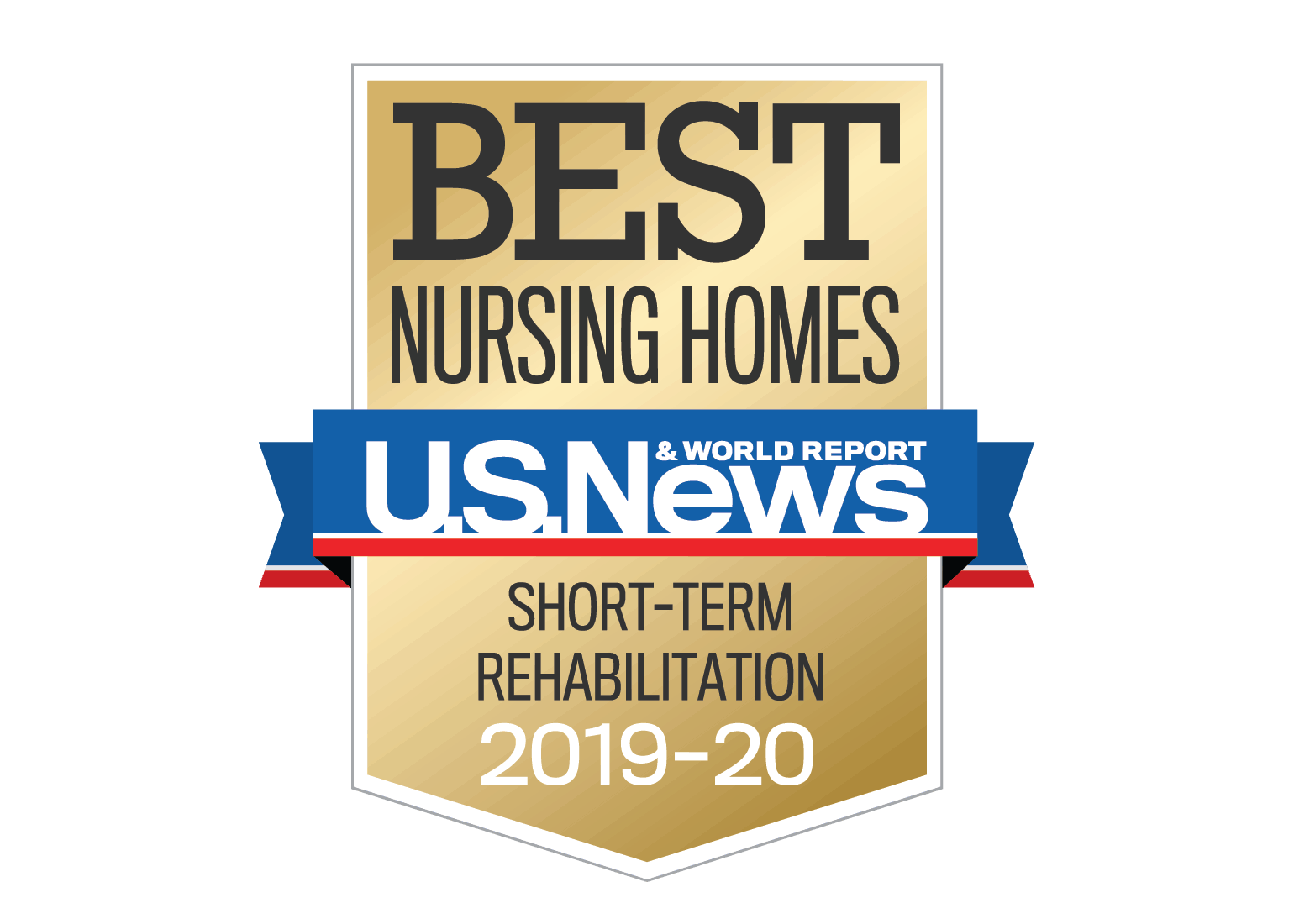 U.S. News Best Nursing Homes 2019-20 badge
