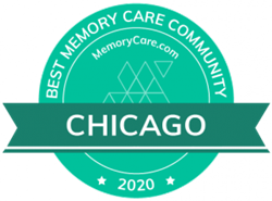 Best Memory Care Community Chicago 2020 badge