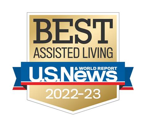Best Assisted Living US News 2022-23 badge